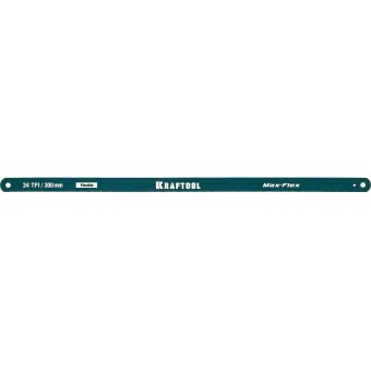 Полотно гибкое Max Flex, KRAFTOOL 15941-24-S10, безопасное, с волнообразной разводкой, 24 TPI, 10шт, 300мм 15941-24-S10