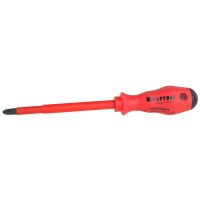 Отвертка KRAFTOOL "VOLT-KRAFT" 1000В, PH №3-150мм 25006-3-150