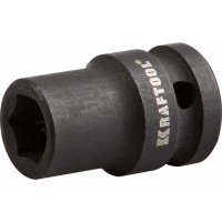 Торцовая головка KRAFTOOL "INDUSTRIE QUALITAT" ударная (1/2"), FLANK, Cr-Mo, фосфатированная, 12 мм 27940-12_z01