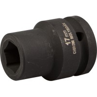 Торцовая головка KRAFTOOL "INDUSTRIE QUALITAT" ударная (3/4"), FLANK, Cr-Mo, фосфатированная, 17 мм 27945-17_z01