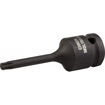 Торцовая головка KRAFTOOL "INDUSTRIE QUALITAT" ударная (1/2"), TORX, Cr-Mo, фосфатированная, T30 27952-30_z01