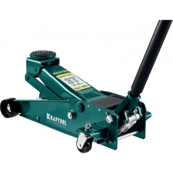 KRAFTOOL KRAFT-LIFT 3т 130-465мм подкатной домкрат с быстрым подъемом для СТО 43450-3