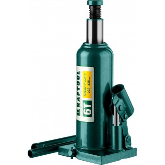 KRAFTOOL KRAFT-LIFT 6т, 219-427мм домкрат бутылочный гидравлический, KRAFT BODY 43462-6_z01